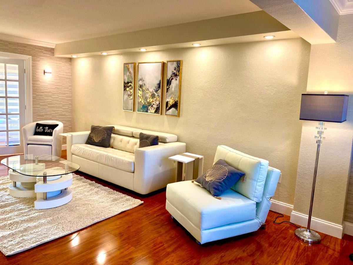 Deluxe Waterfront One Bedroom Apartment With Miami Skyline View, Free Parking 5 Mins Drive To Miami Beach Exterior foto